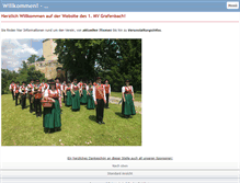 Tablet Screenshot of musikvereingrafenbach.at